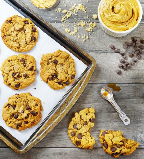 Peanut Butter Chocolate Chip Gluten Free Cookies